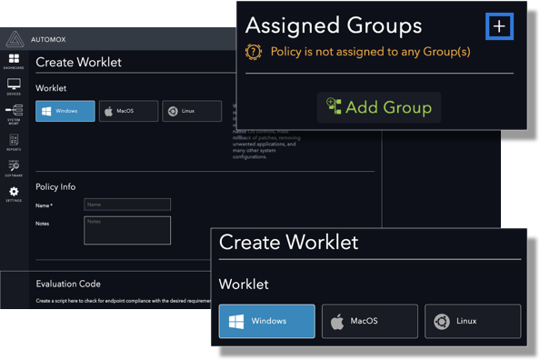 Feature extensibility with Automox Worklets™